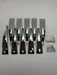 Helo HE875 Chrome 20" Wheel Inserts Set (10 Pcs) W/screws 11720C New. Price: $59.99.