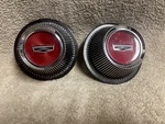 Used Ford D4OA-1141-BA 1974 -1976 Ltd Torino Wire Spoke Hub Cap Centers (2). Price: $65.00.