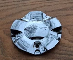 Rox Custom Wheel Center Cap, Chrome, Part Number 369L168, S410-24 Damaged Used. Price: $49.95.