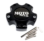 Moto Metal Gloss Black Center Cap 4.75"OD Closed For MO951 MO955 MO956 845L121S1 Used. Price: $17.50.