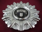 Dub Wheels Chrome Custom Center # M-803 (1CAP) Used. Price: $49.00.