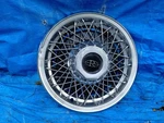1977 1978 Buick Riviera Wire Style Wheel Cover Rwd Used. Price: $40.00.