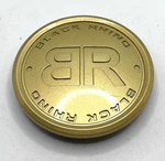 C-569-1 Black Rhino Gold Wheel Center Cap Used. Price: $22.44.