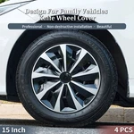4PCS 15 Inch Wheel Covers For Iron Rims Hubcaps Knife Style Full New. Price: $39.74.