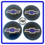 Emblem Badge Rally Wheel Center Hub Caps 2.50" Blue Chrome C-1500 Truck 90-96 New. Price: $21.99.