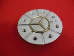 Tsw Mercedes Custom Wheel Center Chrome Finish CAP-T119 9605 Used. Price: $21.95.