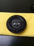 One Lexani Wheels Black Center Caps # 032-CAP LG1808-76 /15660 Used. Price: $48.00.