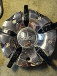 Dolce Chrome Wheel Center Black Insert # 52512290-CAP LG1112-31 Used. Price: $50.00.