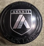 Asanti Black Label Gloss Center Cap Part # 1534S01/C01 LG1806-09 Used. Price: $25.00.