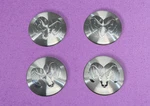 Set Of 4 Dodge Ram 1500 2500 Dakota Durango Wheel Center Hub Caps 2.5" Chrome Remanufactured. Price: $18.97.
