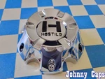 Hostile Wheels # HC-6002C New Chrome (6-LUG) Center Cap 43 (qty. 1). Price: $64.94.