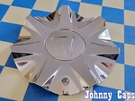 Velocity Wheels # CSVW750-1P New Chrome Custom Center Cap 74 (qty. 1). Price: $74.76.