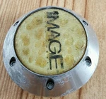 Image Center Cap # 198K651-1 Chrome Wheels Used. Price: $20.00.