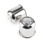 Dewflew 4PCS 4.25" Push Through Wheel Center Caps Stainless Trailer Hub For New. Price: $39.99.