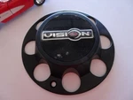 Vision Wheel Black Custom Center Cap # C81MMB-1F, LG0805-63, C-425-4 Used. Price: $54.59.
