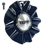 Touren Wheels Rim Center Hub Cap Gloss Black 3222 TR22 C10220-2 (1) New. Price: $35.00.