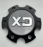 *used Kmc Xd Series Gloss Black Wheel Center Cap No Screws M-1023 BK01. Price: $19.99.
