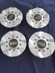 Asa Center Cap Dream Technology Custom Silver Wheel #8B405 Pair Used. Price: $60.00.