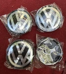 Oem Vw Wheel Center Caps Set Of 4 - 7D0601165 Bxf 7M7 615 Eurovan Rims New. Price: $55.00.