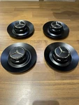 New 4X Black Mercedes Benz Center Caps G63 G550 Wagon Amg Wheels A0004003400. Price: $399.99.