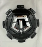 Tis 544 8 Lug Gloss Black Wheel Center Cap With Chrome Logo 1921L173 New. Price: $59.00.