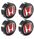 Honda Civic Fit Set Of Jdm Red Wheel Center Caps Hubs Cover 58MM 2 1/4 New. Price: $29.88.