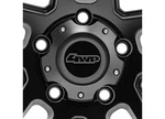 5X150 Flat Center Cap Bolt-on For T-series Wheel Satin Black W/4WP Logo New. Price: $24.99.