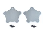 Torq Thrust Flat Center Caps, Natural Aluminum, American Racing Wheel, 2-1/8 New. Price: $22.95.