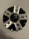 Vct Custom Wheel Center Cap, Black And Machined, 230-1875AL. Screws Not Include Used. Price: $49.00.