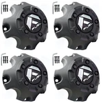 Fuel Offroad Flat Black Wheel Center # 1002-33B (4 Caps) New + Bolts !. Price: $88.00.