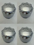 4 Cap Deal Ultra Wheels Chrome Push Thru Center 89-8125 C800903 New. Price: $59.95.