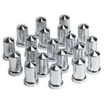 Jesonn 20 Pcs Bullet-shaped 33MM Chrome Abs Plastic Nut Covers Lugs With New. Price: $29.13.