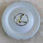 Lexus LS400 Center Cap (1) #2050 Silver With Chrome Logo Fits WHEEL#74148B Used. Price: $31.88.