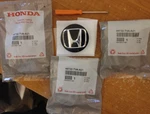 Honda Accord Sport Oem Center Caps 4PCS Black/chrome Sealed New 62MM. Price: $39.88.
