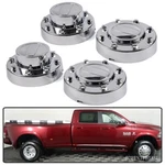 Fit For 2011-2018 Dodge Ram 3500 1-TON Dually Alcoa Alloy Wheel Center Caps Set New. Price: $47.96.