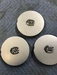 Set Of 3 1989 1990 Toyota Cressida Spoke Alloy Wheel Center Hubcaps Used. Price: $49.50.