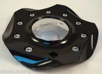 Platinum Chrome/black Custom Wheel Center Caps # 52071985F-2A New!. Price: $49.95.