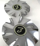 Etoria Silver 6" (front) 1/2" (back) Wheel Center Cap* #COP04D (for Caps) Used. Price: $78.99.