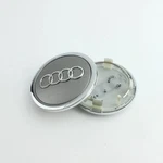 4X Audi 69MM Gray Chrome Wheel Rim Center Hub Caps REPLACEMENT4B0601170A Remanufactured. Price: $26.42.