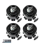 4 X Fuel Off-road Gloss Black Wheel Center Cap W/ Rivets 1003-38GBR New. Price: $172.00.