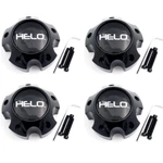 Set Of 4 Helo Bolt On Gloss Black 5X127 Center Cap For HE879 Lug 1079L121HE1GB New. Price: $91.00.