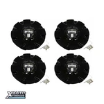 4 X Dub "push" Wheel Center Cap-black 16390-15B New. Price: $83.96.