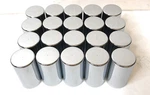 United Pacific Wheel Lug Nut Cover Set, 33MMX3-1.5" Chrome, 10568CB, Lot Of 20 New. Price: $39.95.