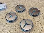 Mercedes Benz Wheel Hub Cap Center Set Of 4 Genuine Amg Star Style New. Price: $96.50.