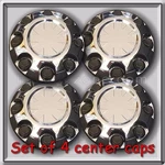 Set 4 Chrome Chevy Chevrolet 2008-2012 Suburban 2500 Lug Center Hubcaps New. Price: $160.00.