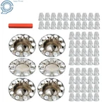 Lug Nut Covers Chrome Semi Truck Hub Wheel Axle Center Abs Plastic New. Price: $118.52.