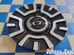 Vct Wheels # 286-22-AL Gloss Black/silv Metal Center Cap 33 (qty. 1) Used. Price: $69.73.