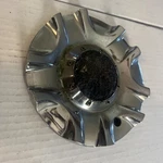 Tezsen Hex Rwd Chrome Center Rim Cap Hub Lug Cover Dust Aftermarket Used. Price: $35.00.