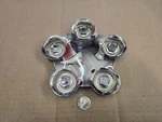 Aftermarket Wheel Rim Chrome Plastic Lug 6.5" Center Cap Hub Cover BC-322 Used. Price: $17.99.