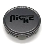 Niche 3" Anthracite Gray & Black Wheel Center Hub Cap Snap In 1015-09-05LVB New. Price: $48.00.